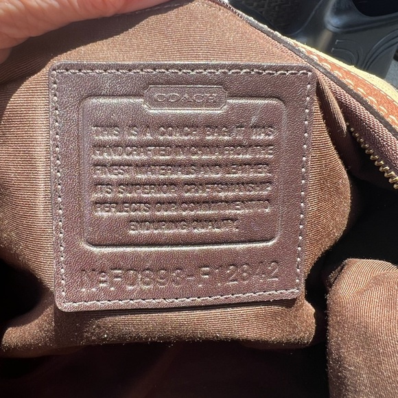 Coach Patchwork (12842) Hobo Shoulder Bag w/ COA - Picture 4 of 16